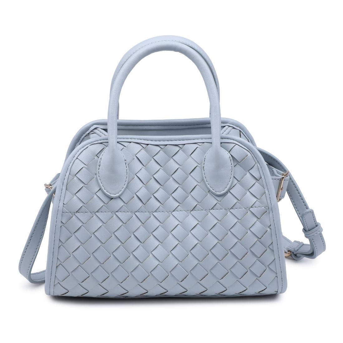 Kristie Woven Crossbody: Tan