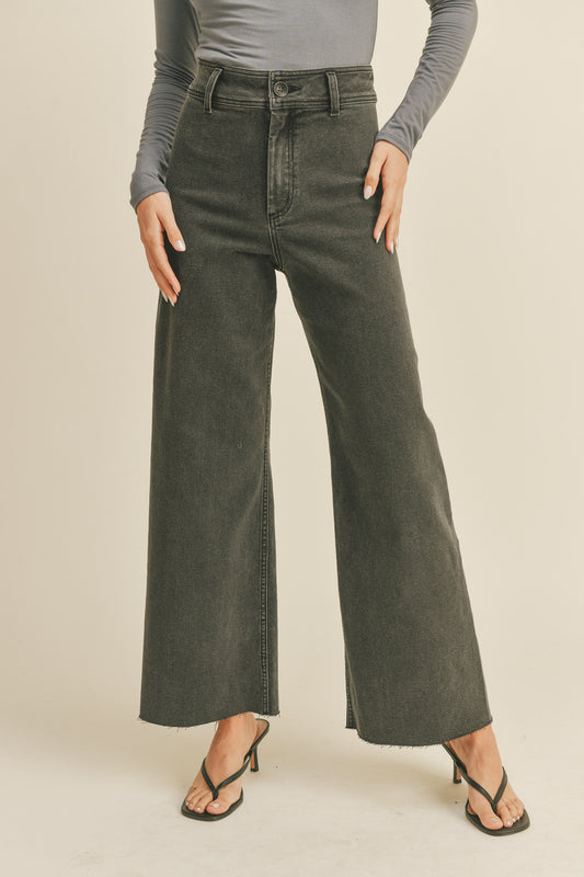 Midnight Cotton Stretch Pants