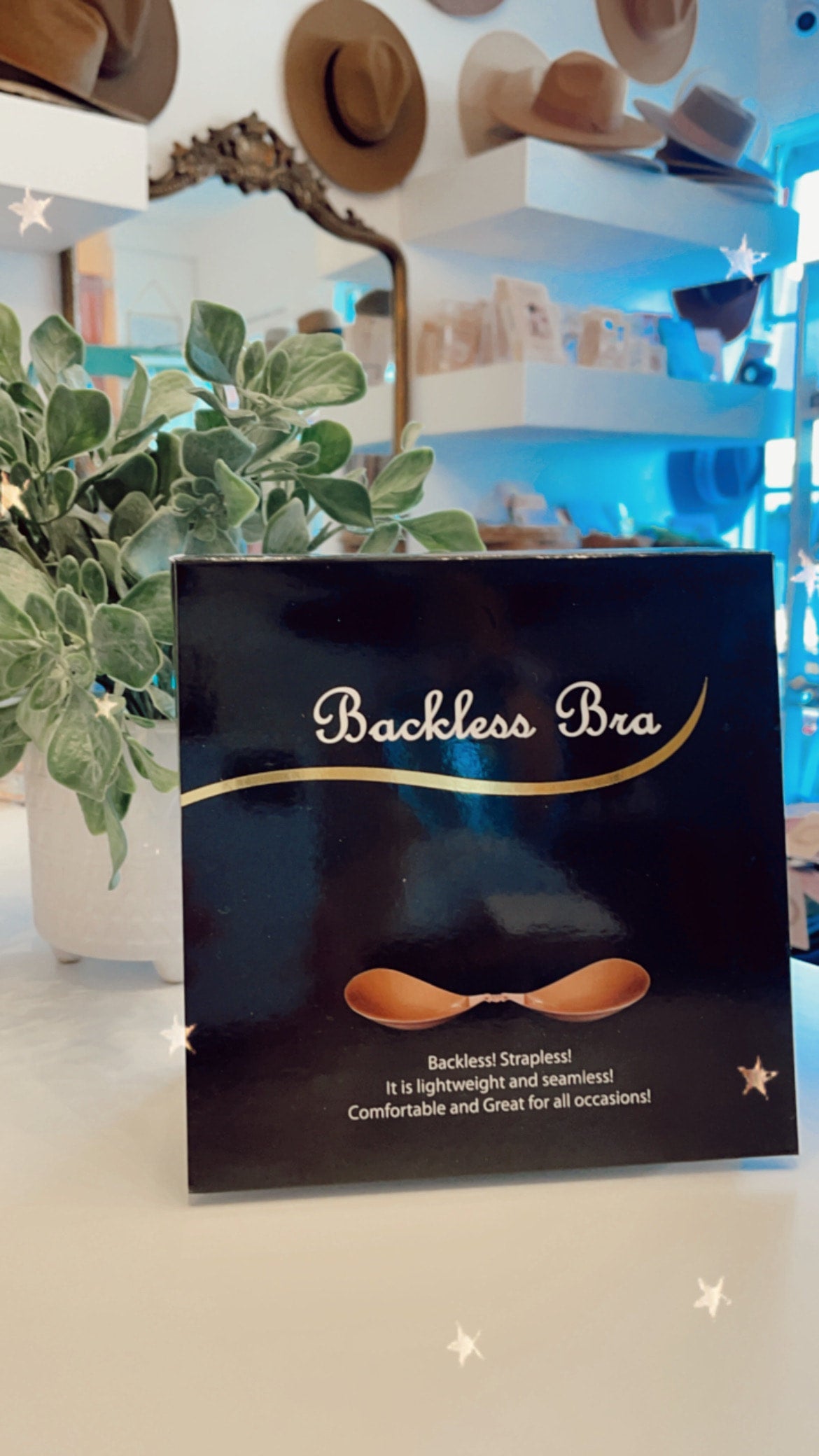 Backless Sticky Bra